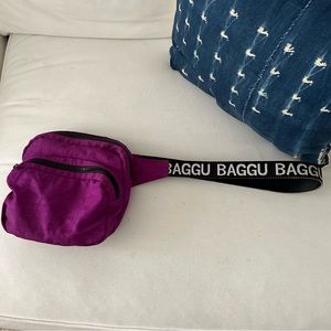 RARE purple Baggu Fanny Pack